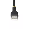 StarTech.com 3,3 pēdu (1 m) Izturīgs USB Daudzfunkciju Uzlādes Kabelis, USB uz Lightning/Micro-USB/Type-C, Apple MFi Sertificēts, Arama Apvalks, Universāls 3-in-1 USB Lādētāja Vads iPhone/iPad/Android