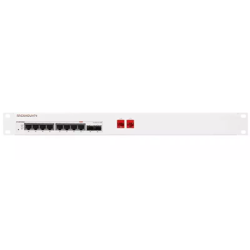 Montāžas komplekts Rackmount.IT FortiSwitch 108F 1U Balts