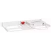 Montāžas komplekts Rackmount.IT FortiSwitch 108F 1U Balts