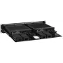 Stiprinājuma kronšteins Rackmount.IT RM-PA-T10 1,3U, melnā krāsā, 483 mm