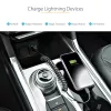 StarTech.com 1m USB–Lightning savīts kabelis, MFi sertificēts, melns, izturīgs TPE apvalks ar aramīda šķiedru