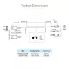StarTech.com 1m USB–Lightning savīts kabelis, MFi sertificēts, melns, izturīgs TPE apvalks ar aramīda šķiedru
