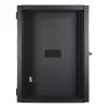Sienas skapis LOGON RWMD16UBL 16U Melns 80 kg