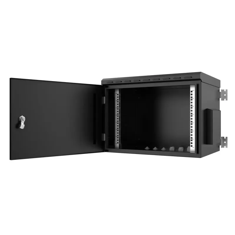 Skapja skapis Lanview RWMIP55W07U45B 7U Melns IP55 26kg