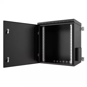 Rack skapis Lanview RWMIP55W12U45B 12U Melns IP55 32kg