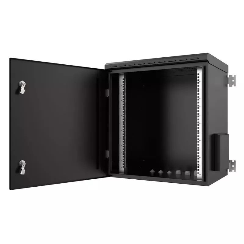 Rack skapis Lanview RWMIP55W12U45B 12U Melns IP55 32kg