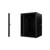 Lanview RWP16U45BL-D 16U sienas skapis 19 inch aprīkojumam, melns