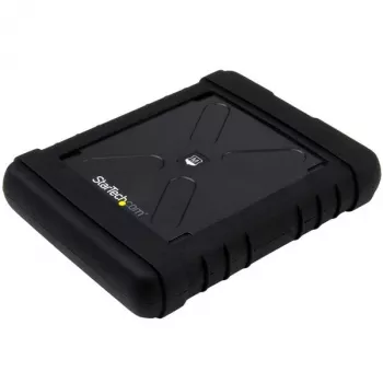 StarTech.com S251BRU33 — Izturīgs 2,5 collu cietā diska/SSD korpuss, USB 3.0, SATA III 6Gbps, UASP, IP54, MIL-STD-810G