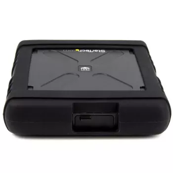 StarTech.com S251BRU33 — Izturīgs 2,5 collu cietā diska/SSD korpuss, USB 3.0, SATA III 6Gbps, UASP, IP54, MIL-STD-810G