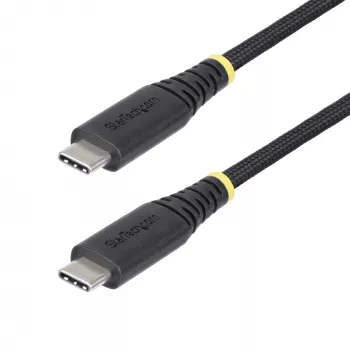 StarTech.com USB-C uzlādes kabelis, 1m, 240W (5A) PD EPR, USB 2.0, melns