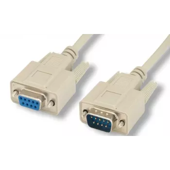 Microconnect SCSEHN10 seriālais kabelis 10 m DB-9 pelēks