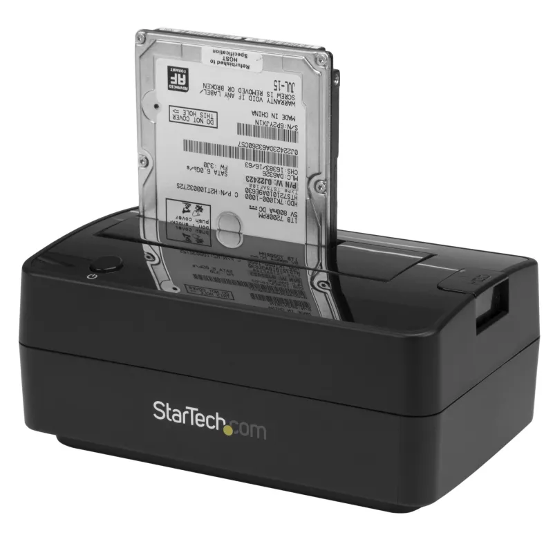 StarTech.com Viena nodalījuma USB 3.1 / eSATA uz SATA cietā diska dokstacija, ārējais 2.5/3.5 collu SATA III HDD/SSD doks