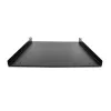StarTech.com SHELF-1U-20-FIXED-S 1U 19 collu fiksēts konsoles plaukts serveru skapim, montāža priekšā, 25 kg (55 mārciņu) slodze, 50 cm (20 collu) dziļums
