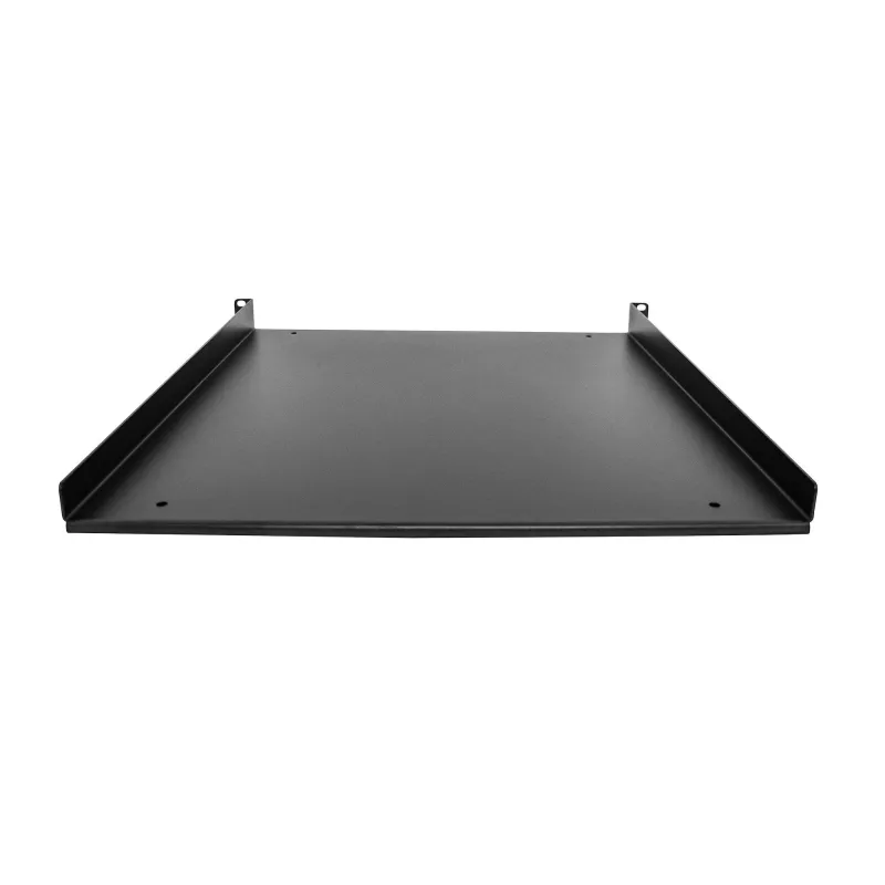 StarTech.com SHELF-1U-20-FIXED-S 1U 19 collu fiksēts konsoles plaukts serveru skapim, montāža priekšā, 25 kg (55 mārciņu) slodze, 50 cm (20 collu) dziļums