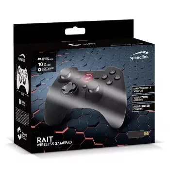 Spēļu pults SPEEDLINK RAIT Black RF