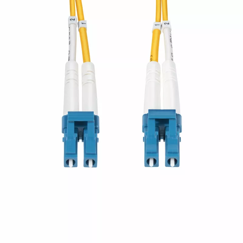 StarTech.com 10m LC-LC (UPC) OS2 vienmodas duplekss optiskais kabelis, 9/125µm, 100G, liekumizturīgs, zemi zudumi - LSZH
