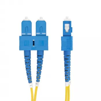 StarTech.com 3m SC-SC (UPC) OS2 viens režīms duplekss optiskās šķiedras kabelis, 9/125µm, 40G/100G, liecībizturīgs, zems ievades zudums, LSZH