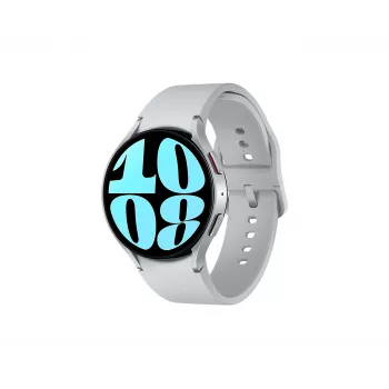 Samsung Galaxy Watch6 SM-R940NZSADBT viedpulkstenis / sporta pulkstenis 3.81 cm (1,5 collu) OLED 44 mm Digitāls 480 x 480 pikseļi Skārienjūtīgs Sudrabs Wi-Fi GPS (satelīts)