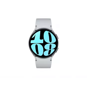 Samsung Galaxy Watch6 SM-R940NZSADBT viedpulkstenis / sporta pulkstenis 3.81 cm (1,5 collu) OLED 44 mm Digitāls 480 x 480 pikseļi Skārienjūtīgs Sudrabs Wi-Fi GPS (satelīts)