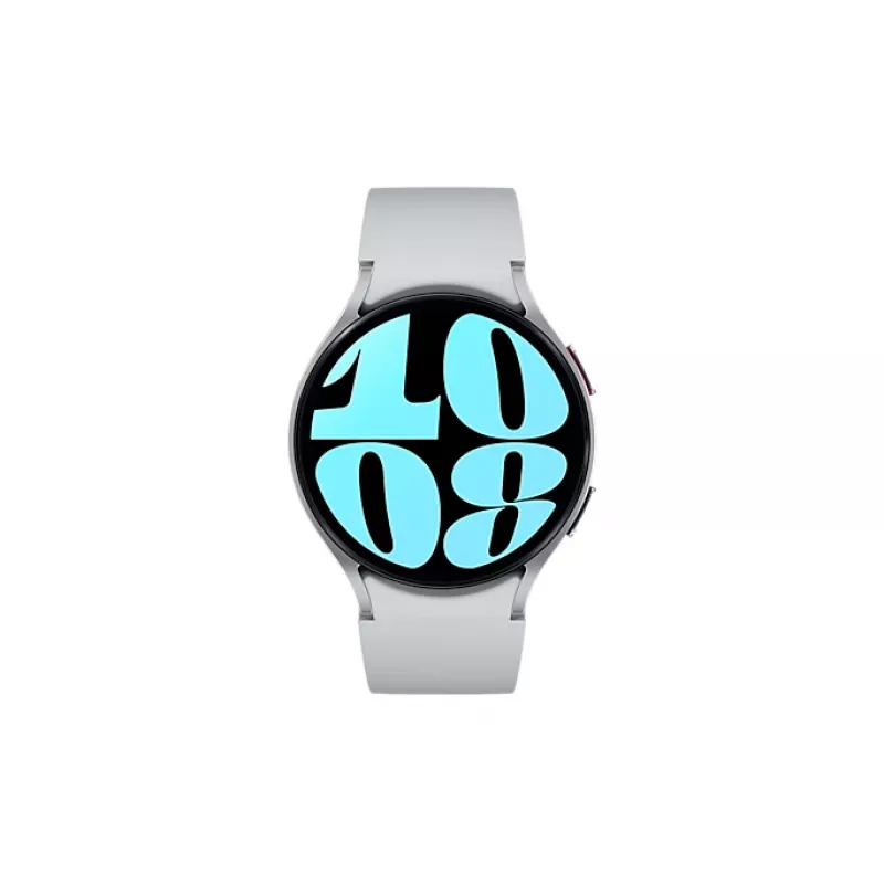 Samsung Galaxy Watch6 SM-R940NZSADBT viedpulkstenis / sporta pulkstenis 3.81 cm (1,5 collu) OLED 44 mm Digitāls 480 x 480 pikseļi Skārienjūtīgs Sudrabs Wi-Fi GPS (satelīts)