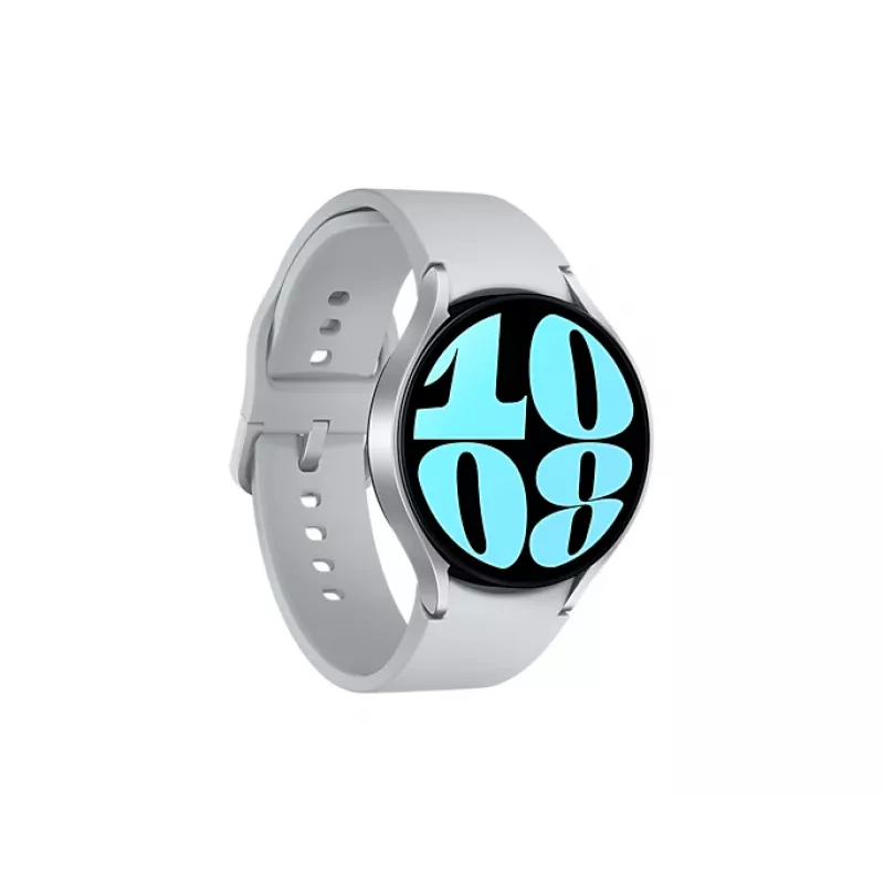 Samsung Galaxy Watch6 SM-R940NZSADBT viedpulkstenis / sporta pulkstenis 3.81 cm (1,5 collu) OLED 44 mm Digitāls 480 x 480 pikseļi Skārienjūtīgs Sudrabs Wi-Fi GPS (satelīts)
