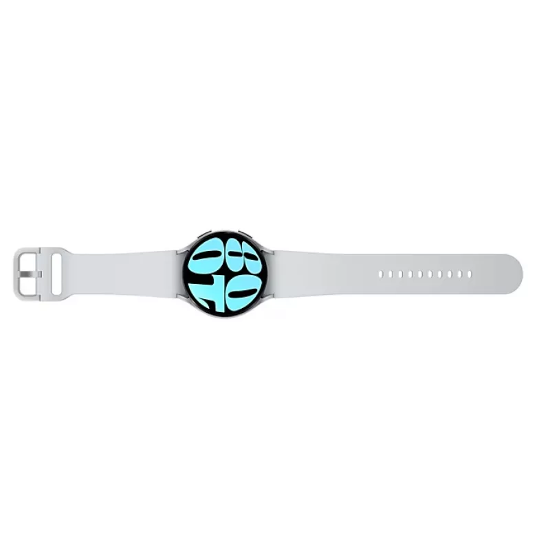 Samsung Galaxy Watch6 SM-R940NZSADBT viedpulkstenis / sporta pulkstenis 3.81 cm (1,5 collu) OLED 44 mm Digitāls 480 x 480 pikseļi Skārienjūtīgs Sudrabs Wi-Fi GPS (satelīts)