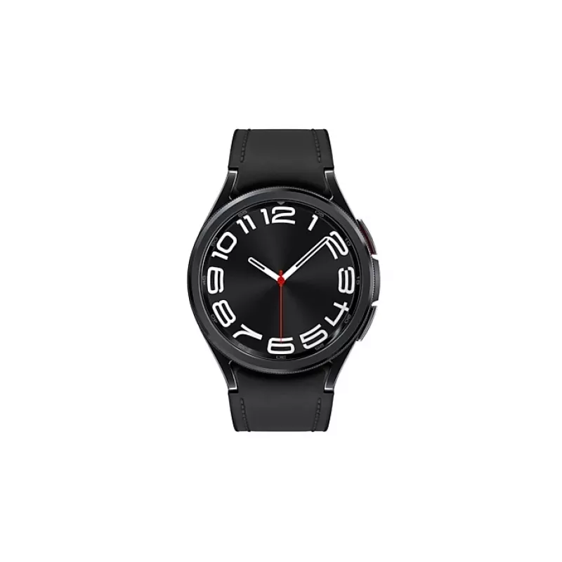 Samsung Galaxy Watch6 Classic SM-R950NZKADBT viedpulkstenis / sporta pulkstenis 3.3 cm (1.3 collu) OLED 43 mm Digitāls 432 x 432 pikseļi Skārienjutīgs Melns Wi-Fi GPS (satelīts)