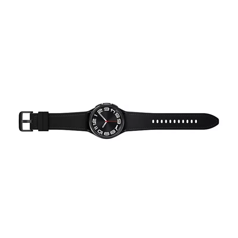Samsung Galaxy Watch6 Classic SM-R950NZKADBT viedpulkstenis / sporta pulkstenis 3.3 cm (1.3 collu) OLED 43 mm Digitāls 432 x 432 pikseļi Skārienjutīgs Melns Wi-Fi GPS (satelīts)