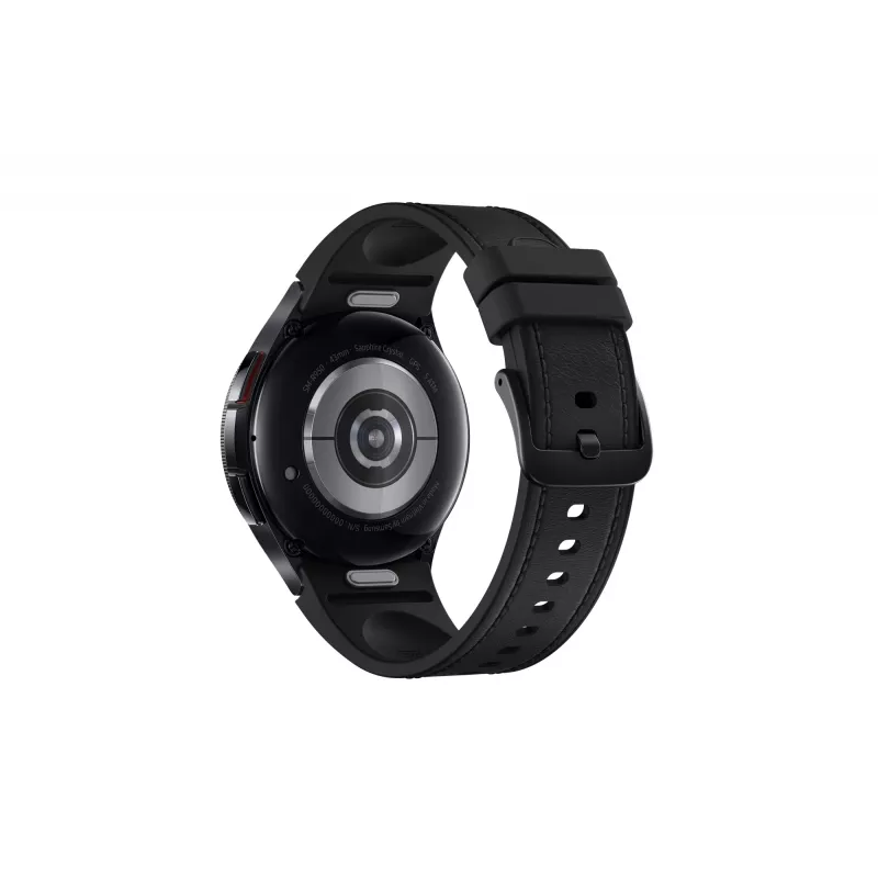Samsung Galaxy Watch6 Classic 43 mm digitālais skārienekrāns Melns