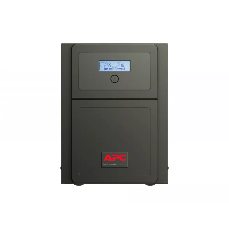 APC Easy UPS 1 Ph Line Interactive 2000VA Tornis, 230V, 6 IEC C13 kontaktligzdas, AVR, sausais kontakts, LCD, bez tīkla kartes atbalsta