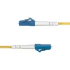 StarTech.com 5m LC-LC OS2 viendzīslas vienmodas optiskā šķiedra, 9/125µm, 40G/100G, liecībizturīgs, zems ievietošanas zudums - LSZH lēciena vads