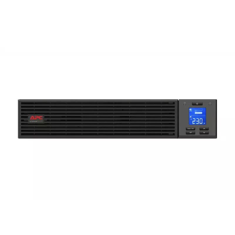 APC Easy UPS On-Line SRV1KRIRK, 1000VA/800W, 2U statīvam, 230V, 3x IEC C13, SmartSlot, LCD