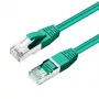 Microconnect SSTP610G tīkla kabelis zaļš 10 m Cat6 S/FTP (S-STP)