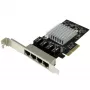 StarTech.com 4-Portu Gigabit Ethernet tīkla karte - PCI Express, Intel I350 NIC