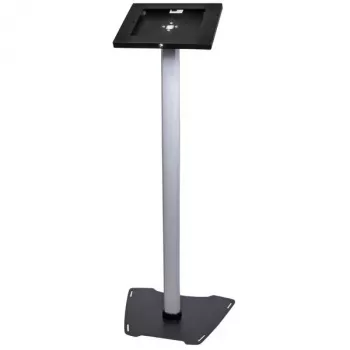 StarTech.com drošs planšetes grīdas statīvs - pretzādzību, melns, sudrabs, planšetei, multivides statīvs, alumīnijs, plastmasa, tērauds, 1.5 kg, 24.6 cm (9.7 collas)