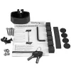 StarTech.com drošs planšetes grīdas statīvs - pretzādzību, melns, sudrabs, planšetei, multivides statīvs, alumīnijs, plastmasa, tērauds, 1.5 kg, 24.6 cm (9.7 collas)