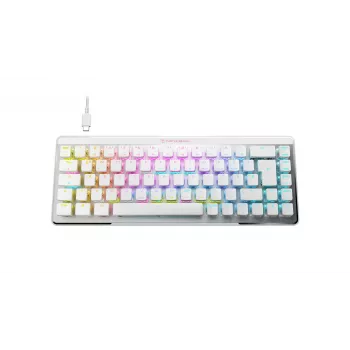 Turtle Beach Vulcan II Mini Air bezvadu spēļu tastatūra RF Wireless + Bluetooth QWERTZ balta