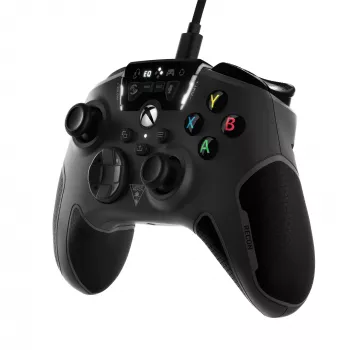 Turtle Beach Recon Black vadu spēļu kontrolieris PC, Xbox, Xbox One, Xbox Series S, Xbox Series X