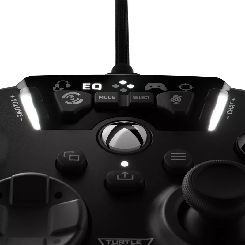 Turtle Beach Recon Black vadu spēļu kontrolieris PC, Xbox, Xbox One, Xbox Series S, Xbox Series X