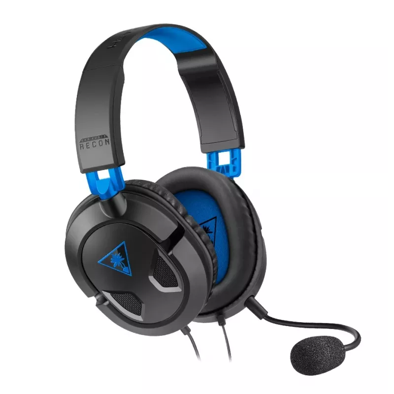 Turtle Beach Recon 50P vadu spēļu austiņas - PS5, PS4, Xbox Series X/S, Xbox One, PC