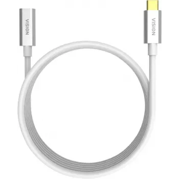 VISION USB-C kabelis TC 2MUSBCEXT 2m balts