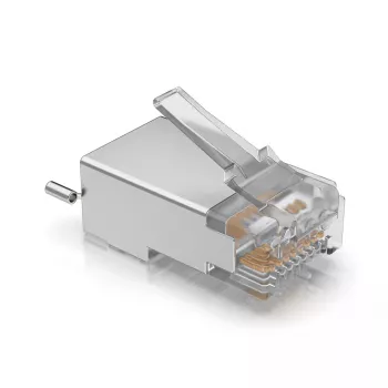 Savienotājs RJ45 vīrišķais Ubiquiti UISP-Connector-SHD Sudraba 100 gab.