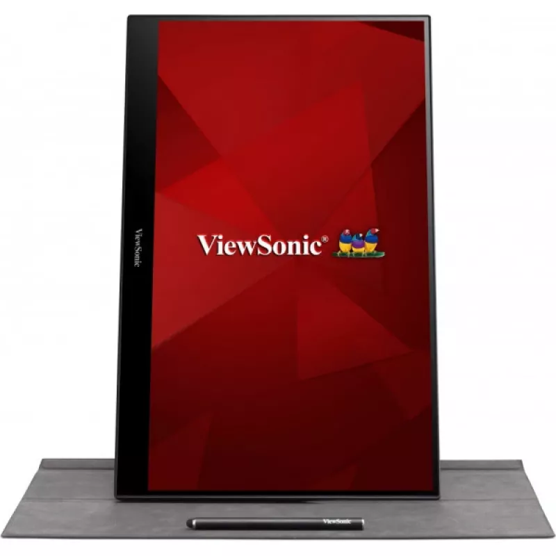 ViewSonic TD1655 15,6 inch portatīvais skārienmonitors Full HD LED melns/sudrabs