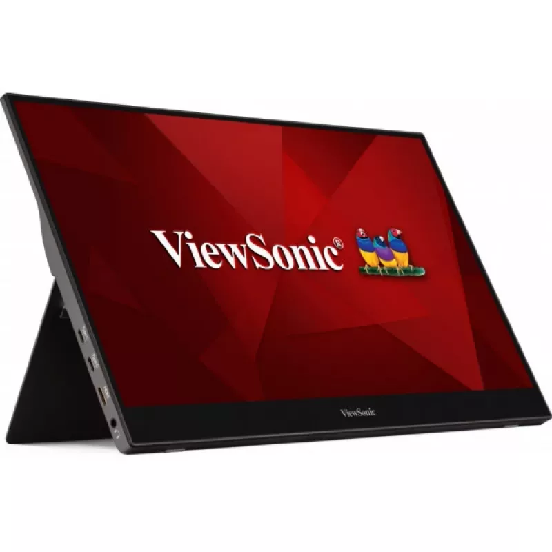 ViewSonic TD1655 15,6 inch portatīvais skārienmonitors Full HD LED melns/sudrabs