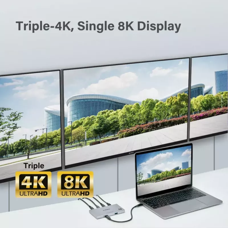 Edimax TD-405BP Thunderbolt 4 dokstacija, 60W