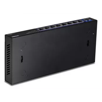 Nepārvaldāms tīkla slēdzis TRENDnet TEG-S5091 — 8× 2.5G RJ-45 porti, 60 Gbit/s, 12V, sienas montāža