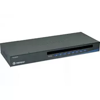 KVM Slēdzis Trendnet TK-803R 8-Portu USB/PS/2 Rack Mount, VGA, 2048x1536
