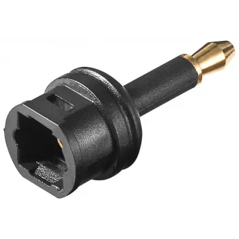 Microconnect TOSLINK-ADAPTER pārveidotājs Toslink uz 3,5 mm Toslink mini, melns