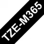 Brother TZE-M365 lentes kasetne balts uz melna 12 mm
