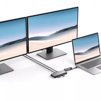 Docking stacija ALOGIC 10-in-1 Dual USB-C Super Dock